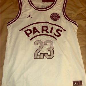Jordan PSG basketball jersey size L